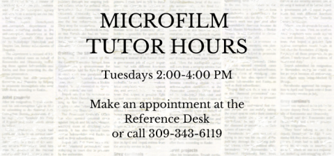 microfilm tutor hours