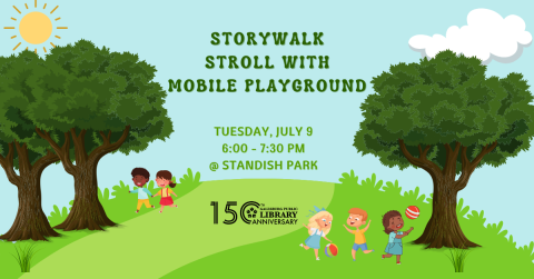 Storywalk Stroll July 9 at 6:30 PM