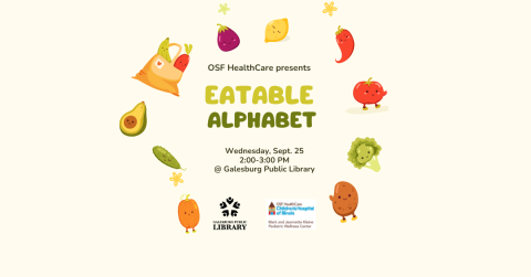 Eatable Alphabet Sept 25