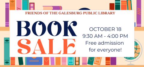 Friday Book Sale 9:30-4:00