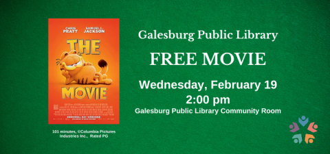 The Garfield Movie free movie event.