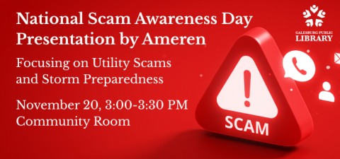 November 20 national scam awareness day