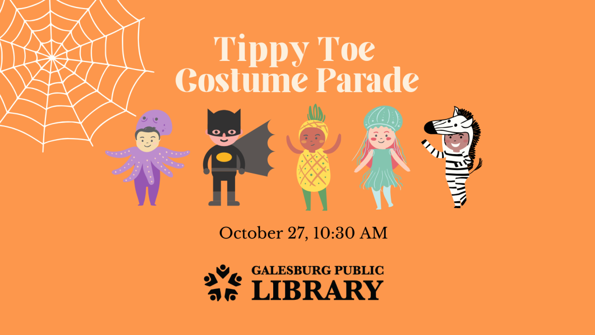 Tippy Toe Costume Parade October 27 at 10:30 AM