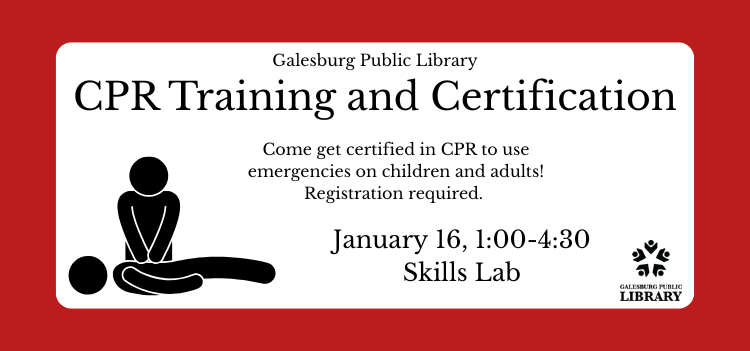 CPR January 16 in Skills Lab Registration Required